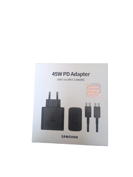 Samsung 45watt adapter with cable