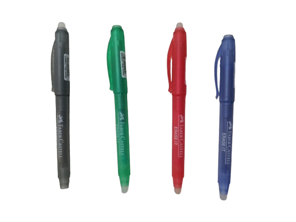Faber castle erasable ink