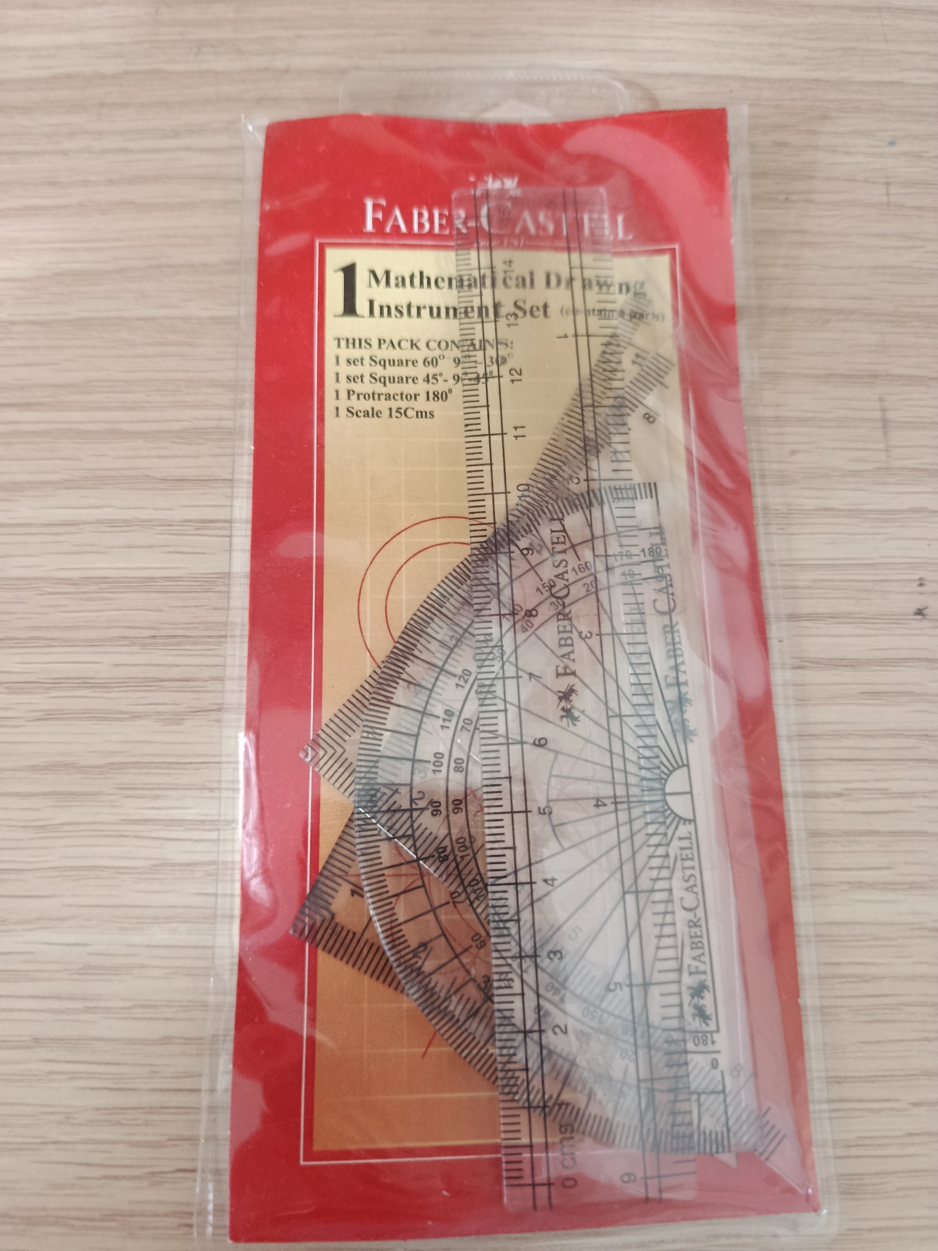 Fabercastle mathemathical drawing instrument set
