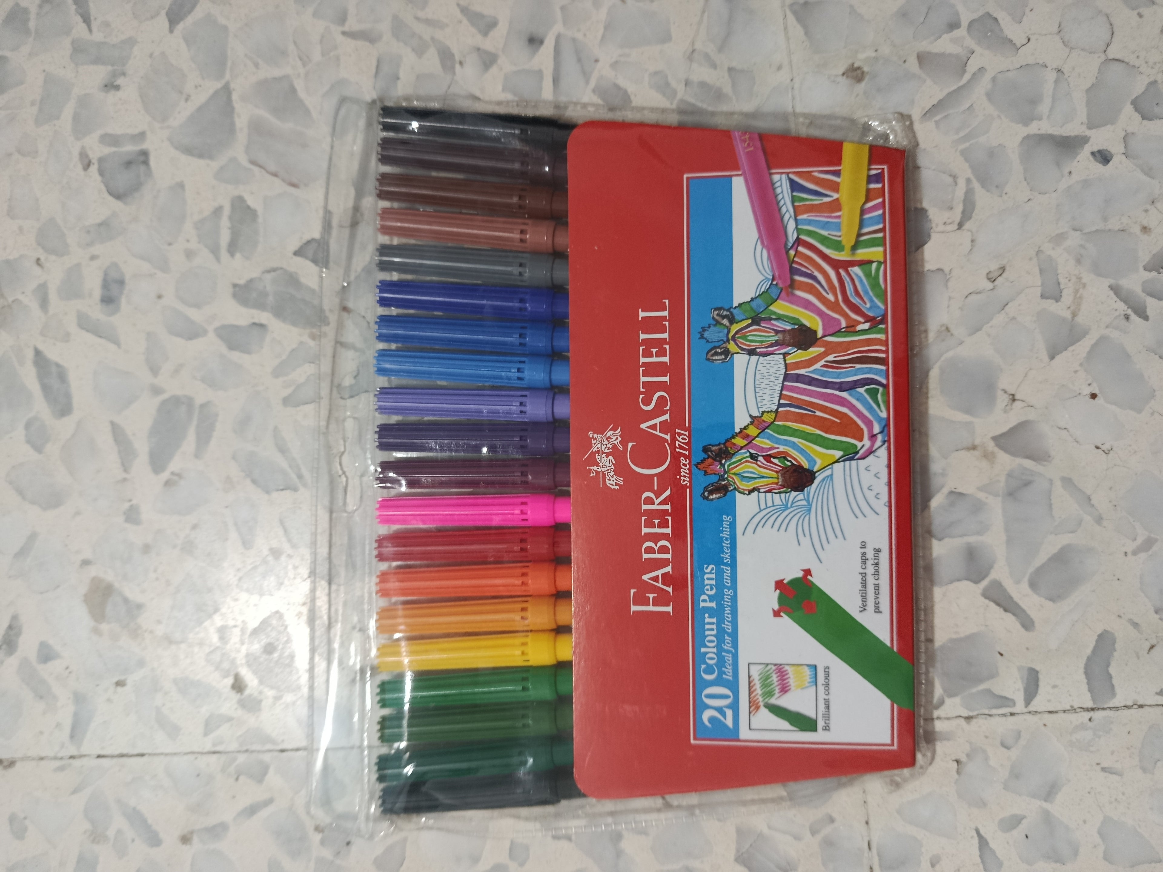 Fabercastle colour markers 20 colours